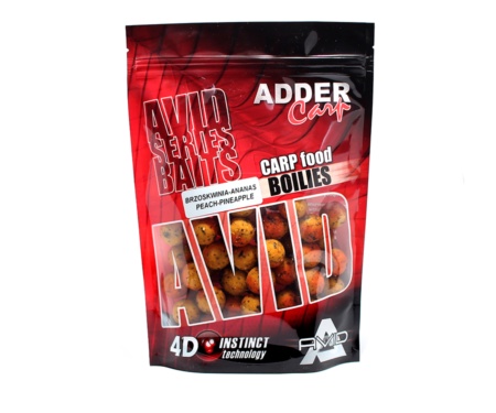 Бойли Adder Carp Avid Boilies 16мм 200г Peach-Pineapple