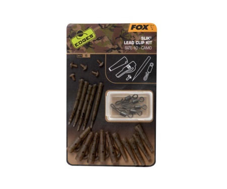 Набір для оснащення Fox Edges Camo Slik Lead Clip Kit №10