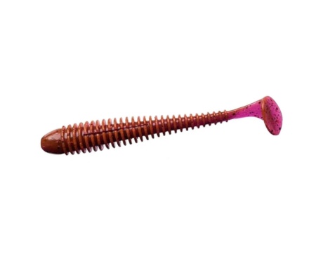 Силікон Crazy Fish Vibro Worm 4.5'' #12 кальмар