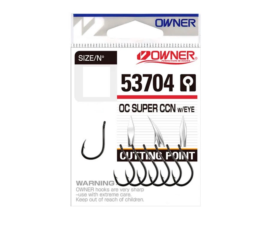 Крючки Owner Cut Super CCN with Eye 53704 №2 #2