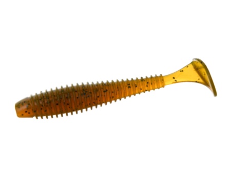 Виброхвост Flagman Mystic Fish Fat 2.8" #120 Green Pumpkin