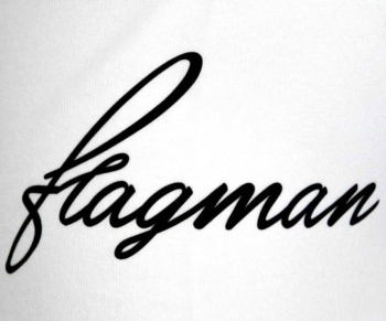 Футболка Flagman Оверсайз 250г/м White Плотва Большая XXL #6
