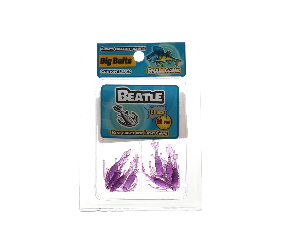 Нимфа Big Baits Beeatle 1" Swamp Lox
