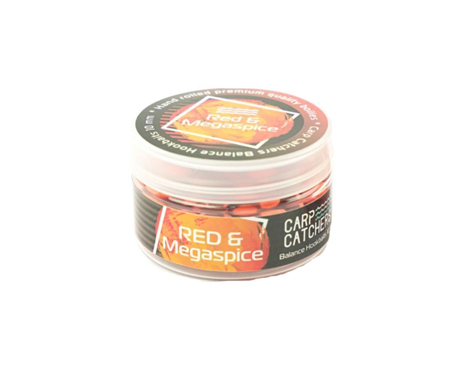 Бойлы Carp Catchers  Balance Hookbaits Red-Megaspice 10мм