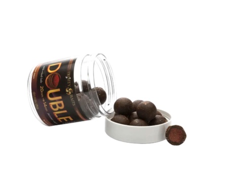 Бойлы насадочные Trinity Baits Double 20/14 мм Plum Royal 100г