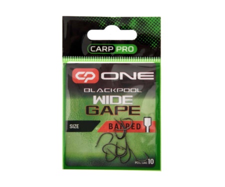 Гачки Carp Pro Blackpool Wide Gape Flat №16