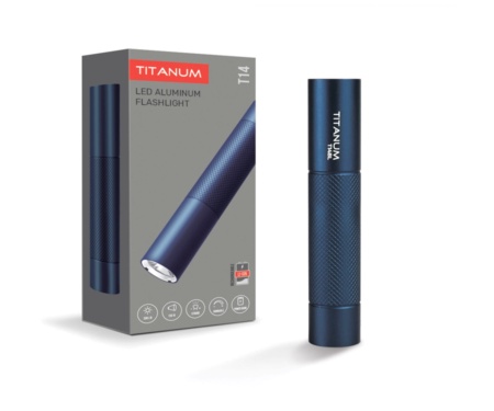 Портативный фонарь Titanum TLF-T14BL 300Lm 5000K Blue