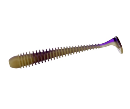 Силікон Flagman Mystic Fish 3'' #0527 Violet/Lime Chartreuse