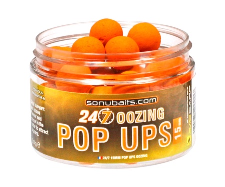 Бойли Sonubaits 24/7 Oozing Pop-Ups 15 мм