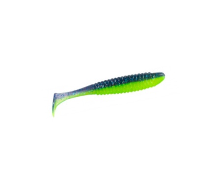 Силікон Angry Baits  Shiner 3" Acid Violet UV