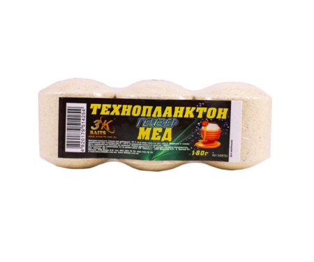 Технопланктон 3K Baits Гейзер мед 180 г