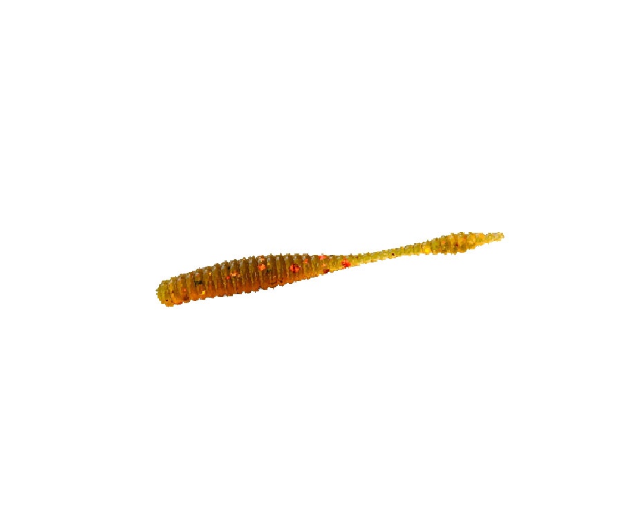 Силикон Big Baits Ribbed Leech 1.8" #107 Motoroil
