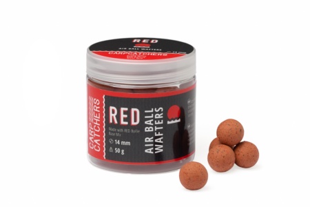 Бойлы насадочные Carp Catchers Air Ball Wafters RED 12мм