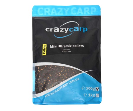 Стік-мікс Crazy Carp Mini Ultramix Pellets 1.5-2мм