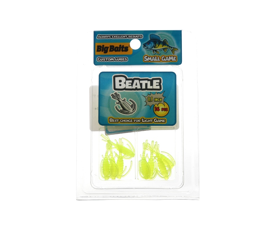 Нимфа Big Baits Beeatle 1" Lemon