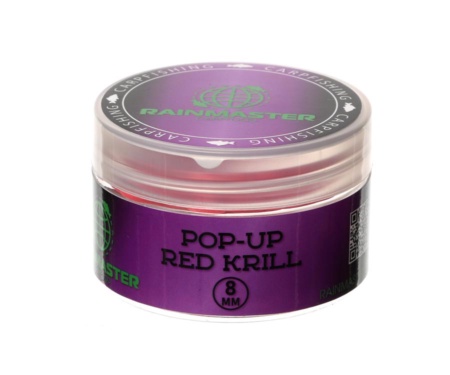 Бойли Rainmaster Pop-Up Red Krill 8мм