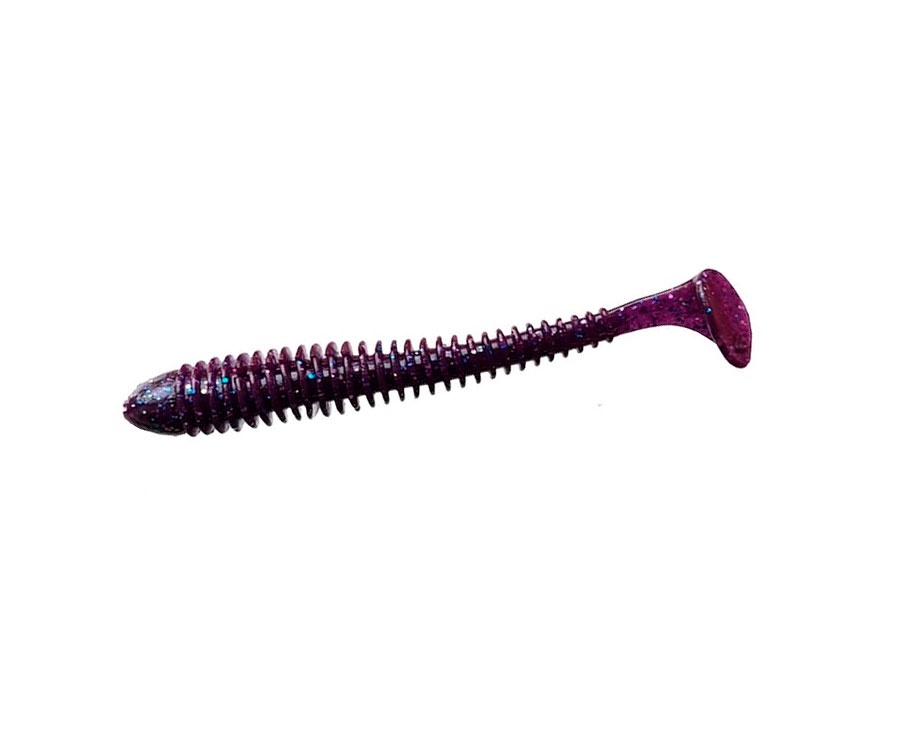 Виброхвост Crazy Fish Vibro Worm 5'' #98 кальмар