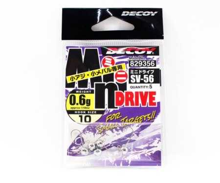 Джиг-головка Decoy SV-56 Mini Drive №10 0.6г