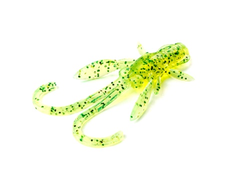 Силикон Fishup Baffi Fly 1.5" #026 Flo Chartreuse/Green