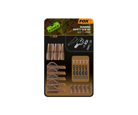 Клипса скользящая FOX Edges Camo Running Safety Clip Kіt