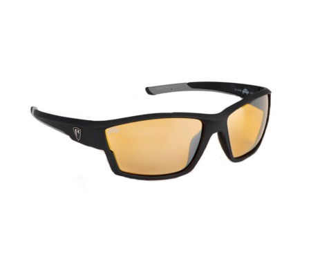 Солнцезащитные очки Fox Matt Black Amber Lense Wrap