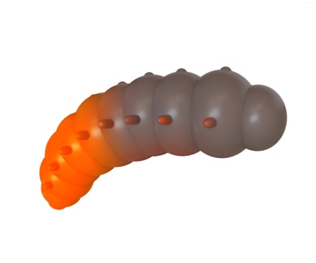 Силікон Fresh Lures Mokhnatka 1.8" #208