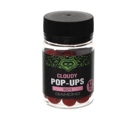 Бойлы плавающие Carp Pro Diamond Cloudy Pop-Ups SQ 13 12мм