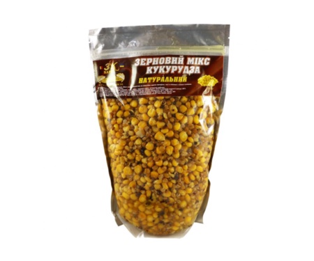 Прикормка 3KBaits Зерновой Микс Кукуруза натуральный 1кг