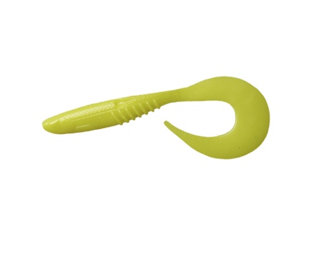 Силікон Fishing Drugs Gungsta Twist 3.0" Lemon