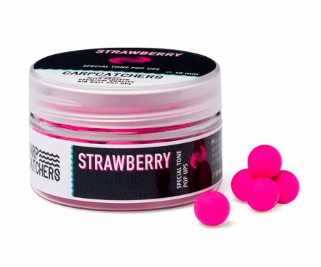 Бойли pop-up Carp Catchers Strawberry 8мм