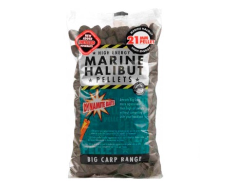 Пелетс Dynamite Baits Marine Halibut Pellets 21 мм 900 г