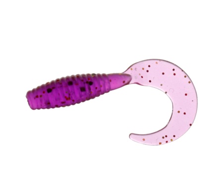 Твистер Lucky John Micro Grub 1" S13 Purple Plum