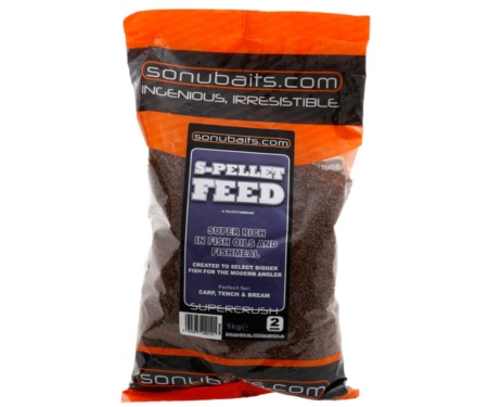 Пелетс Sonubaits Sonu S-Pellet Feed 2 мм