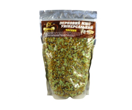 Прикормка 3KBaits Зерновой Микс Универсальный чеснок 1кг