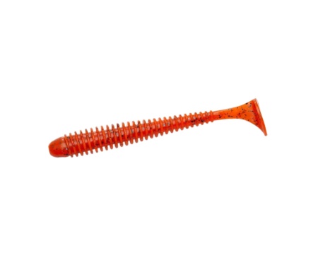 Виброхвост Keitech Swing Impact 4.0" EA#13 Spicy Mustard/Blue