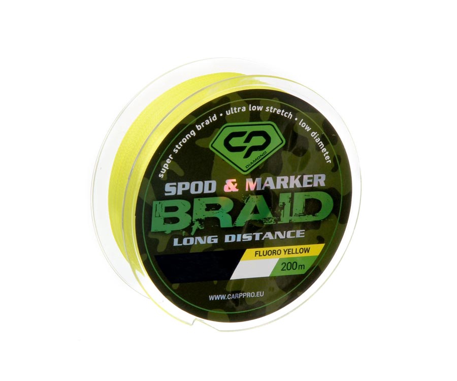 Шнур Carp Pro Spod and Marker Braid PE X4 Long Distance 0.16мм 200м #1