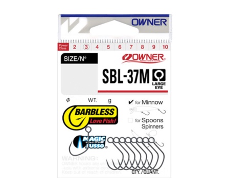 Гачки Owner 51724 SBL-37M Teflon №8