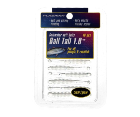 Черв'як Flagman Ball Tail 1.8" #10