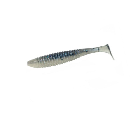 Силікон Angry Baits Shiner 3" White Mouse UV