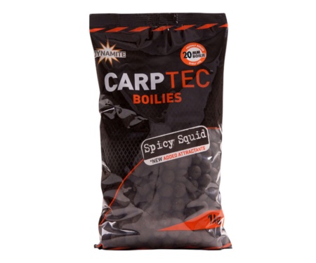 Бойли Dynamite Baits Spicy Squid CarpTec 20мм 1кг