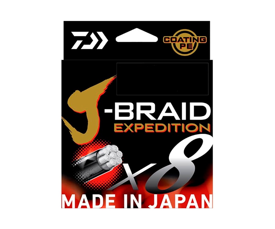 Шнур Daiwa J-Braid Expedition X8E 150м 0.16мм Smash Orange #3