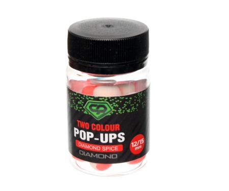 Бойли Carp Pro Diamond Pop-Ups Two Collor Diamond Spice 12+15мм