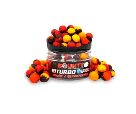 Премиум насадка Bounty Fluoro Biturbo Squid / Bloodworm 10мм