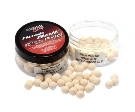 Бойли Adder Carp Avid Pop-Up Hook Boilies 10мм Tiger Nut-White Chokolate