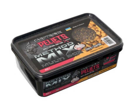 Прикормочний мікс Carptronik Method mix Multi Box Corn/Garlik