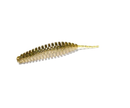 Черв'як Fishup Tanta 3.5" #202 Green Pumpkin/Pearl