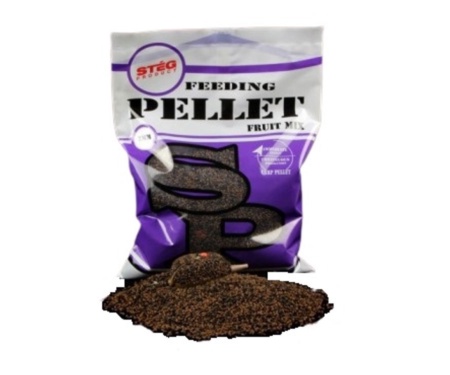 Пеллетс Steg Feeding Pellet 2мм 800г Fruit Mix