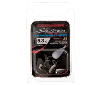 Грузило Azura Safina Tungsten Tear Drop Shot 5.3г #2