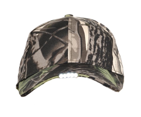 Бейсболка Led Cap з ліхтариком Camo