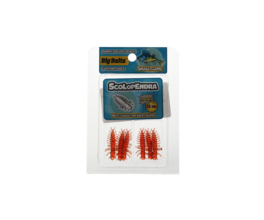 Нимфа Big Baits Scolopendra 1" #301 Blood